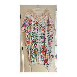 Bella Flor Embroidered Kaftan